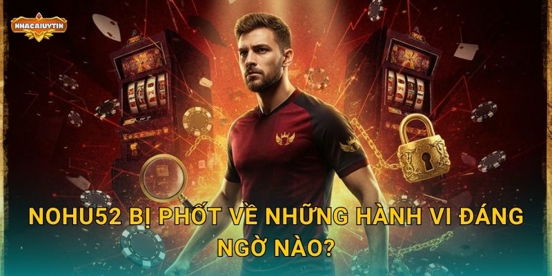 Phốt Nhà Cái NOHU52 - Nhacaiuytin Bóc Trần Chiêu Lừa Đảo Tinh Vi 1 NOHU52 bị phốt về những hành vi đáng ngờ nào?