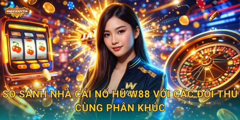 Nhà Cái Nổ Hũ W88 - Nhacaiuytin Phân Tích Ưu Điểm Vượt Trội 2 So sánh nhà cái nổ hũ W88 với các đối thủ cùng phân khúc
