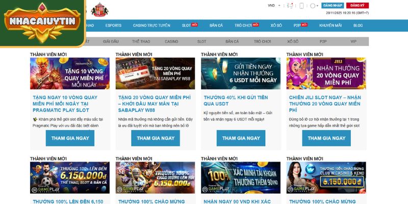 W88 Có Uy Tín Không? – Chất Lượng Ở Góc Nhìn Khách Quan 3 Khuyến mãi minh bạch